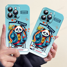 跨境爆款國潮熊貓手機殼蘋果13菲林殼iPhone12保護套硬殼X90適用