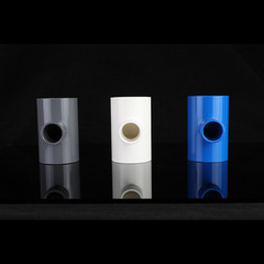 PVC reducer T joint 75-110mm water supply pipe fittings plastic adapter wholesale reducer connector