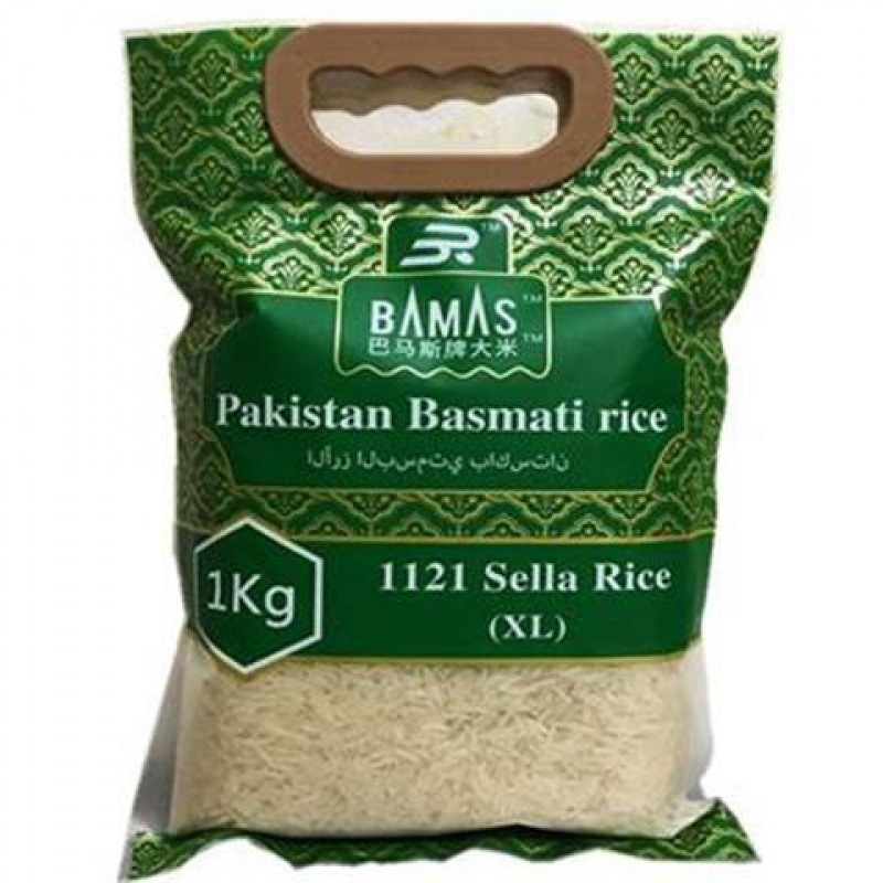 paksitan 1121 Sela BASMATI RICE 巴基斯坦大米长粒香手抓饭1kg|undefined