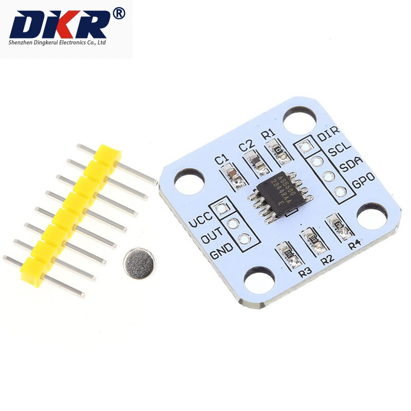 Induction encoder, sensor, highly precise module
