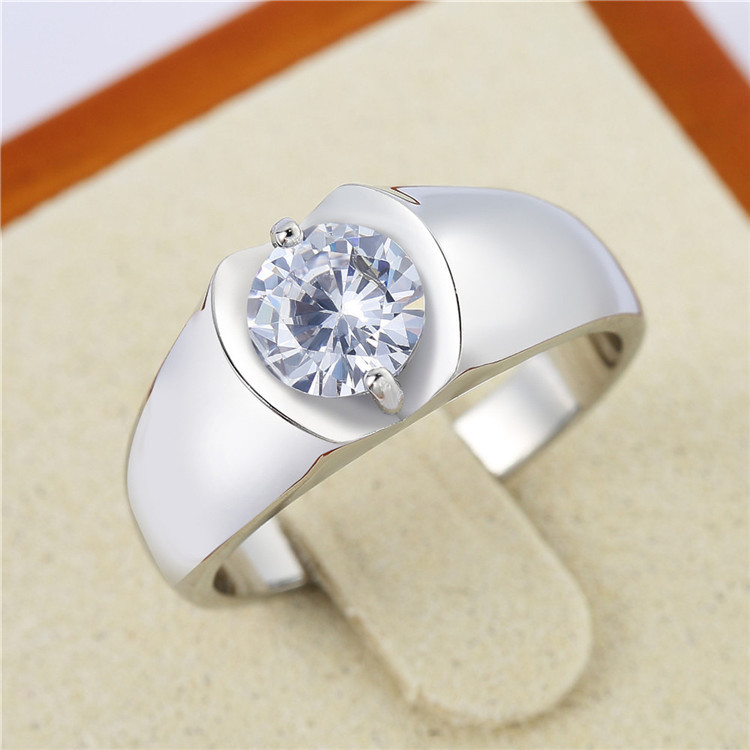 Simple Style Geometric Stainless Steel Men's Rings display picture 55