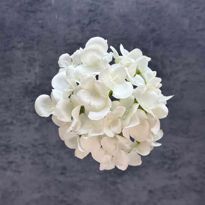 Simulación de 45 piezas de hortenida 15CM flores decorativas para el hogar arreglos de flores decorativos de boda tela de seda transfronteriza adornos falsos flores al por mayor