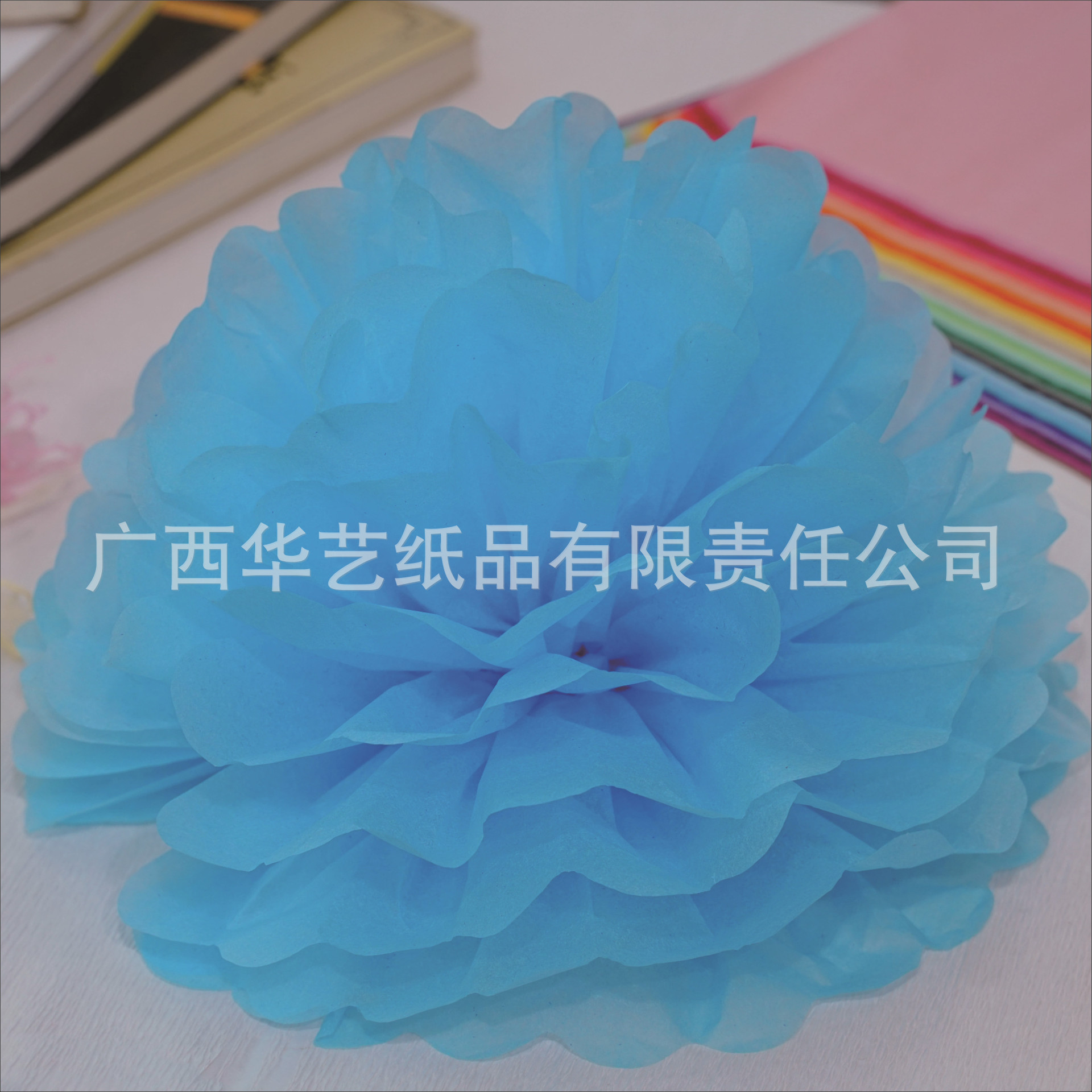 Bola de Flores de Papel Decorativo para Boda y Fiesta de Cumpleaños