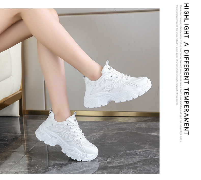 Women's Casual Shoes Breathable Platform Trainers For Spring Autumn_voghion.com