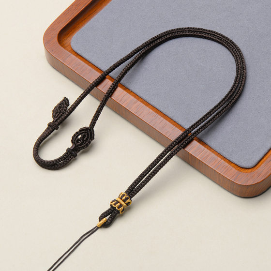Pendant Rope Necklace Pendant Rope Eight-strand Rope Safe Buckle Jade Pendant Rope Pendant Rope Jade Pendant Rope High Goods