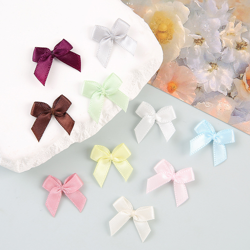 Spot 2cm Polyester Ribbon Wrapped Small Bow Intimates Socks Accessories Ribbon Mini Bow Clothing Accessories Spot 2cm Polyester Ribbon Wrapped Small Bow Intimates Socks Accessories Ribbon Mini Bow Clothing Accessories