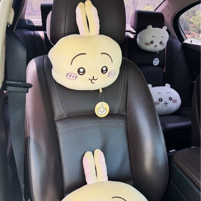 Headrest Plush Car Headrest Neck - usaqi-headrest