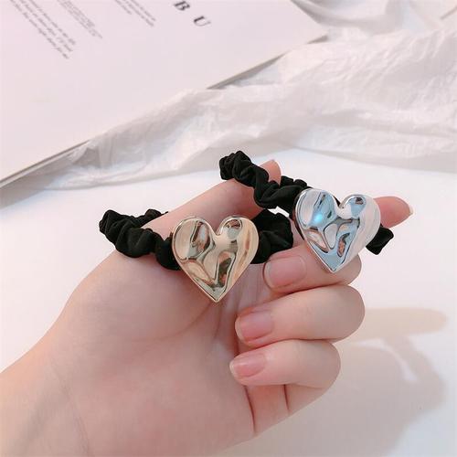 Shiny love small intestine hair tie headband women's high-end hair accessories daily bathing hair tie rubber band headwear