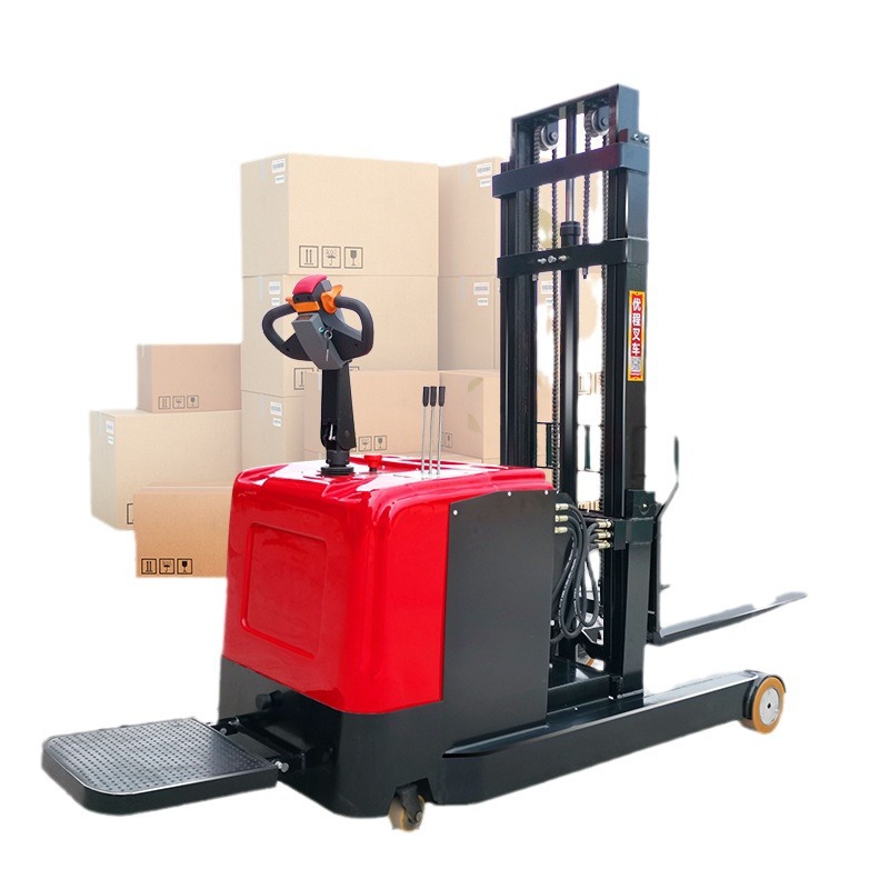 Youcheng 1.5 toneladas de carga eléctrica completamente movida hacia adelante 2 toneladas de carga elevadora eléctrica de peso de equilibrio elevadora de batería