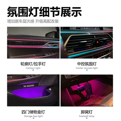 Bmw 7 Series(G12) Ambient – Panel (Dashboard) işıqlandırması