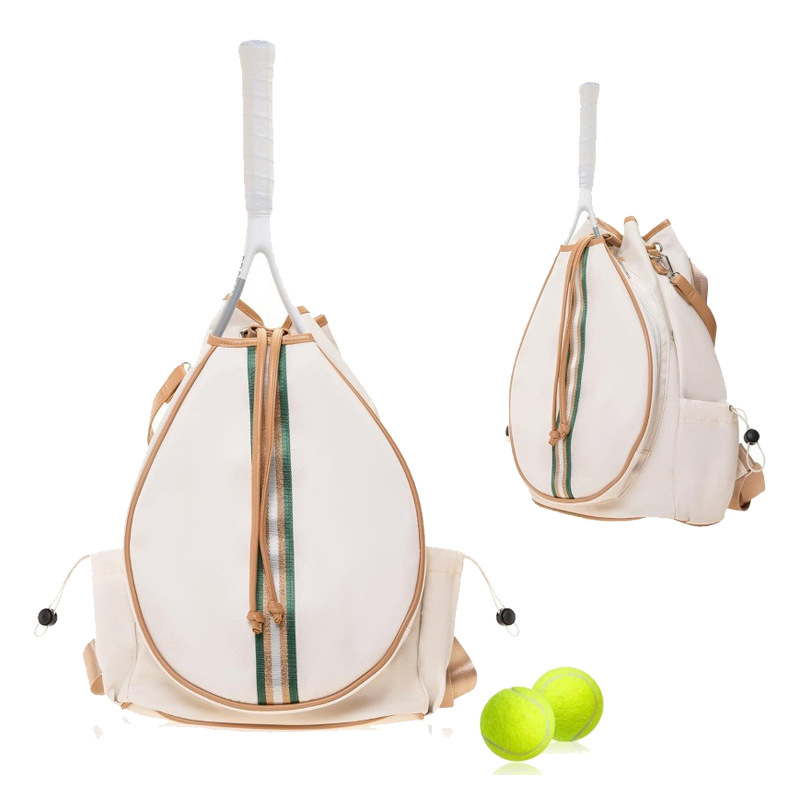 Bolsa de tenis de gran capacidad, bolsa deportiva al aire libre, bolsa de bádminton de alto valor facial, bolsa de pelota portátil de gran capacidad de hombro