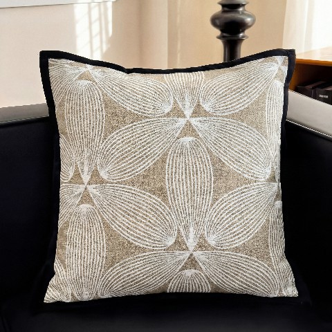 Nórdico de lujo ligero sofá almohada al por mayor almohada de sala de estar inwind jersey jacquard almohada transfronteriza un cabello