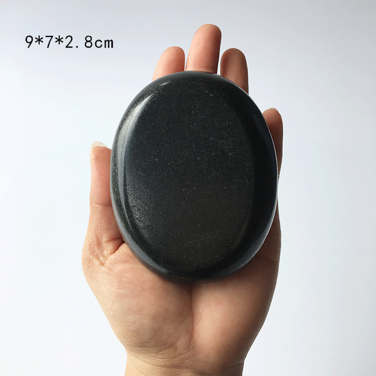 Piedras calientes volcánicas para masaje SPA, terapia de calor, espalda, aceites esenciales