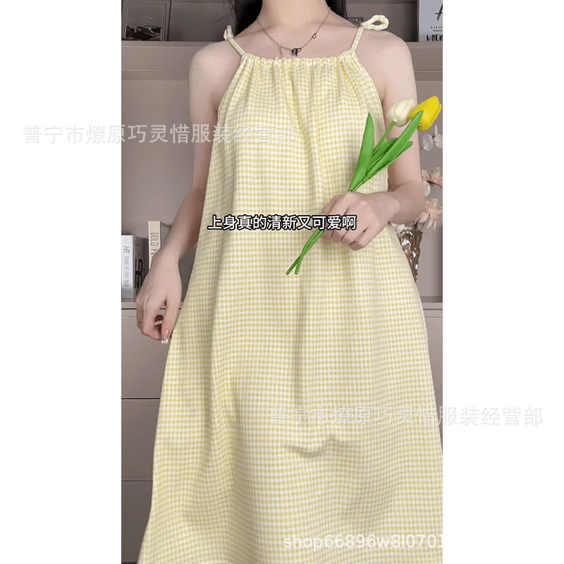 Pijama de cabina para mujeres polvo de cereza de verano algodón trenzado cojín de pecho pijama largo viento rojo de primavera y verano ropa para el hogar