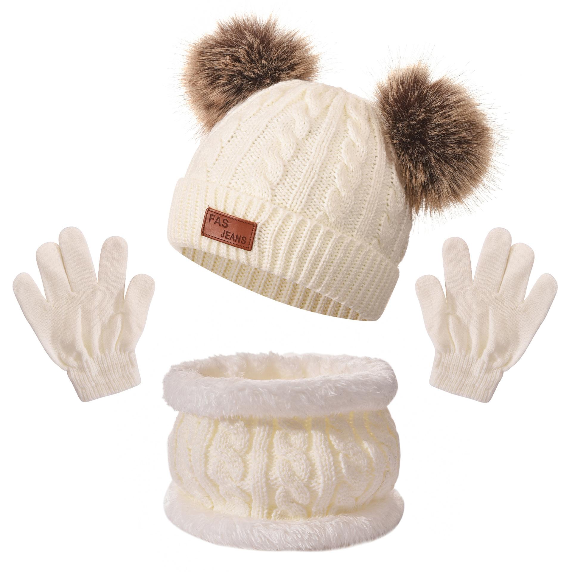 Simple Style, Classic Style Style Women's Simple Style Classic Style Color Block Beanie Hat