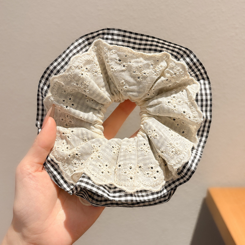 Coleteros de alta gama estilo 2025 para mujer con lazos de goma, coleteros para el cabello con un estilo de bosque para accesorios de cabello de niñas.