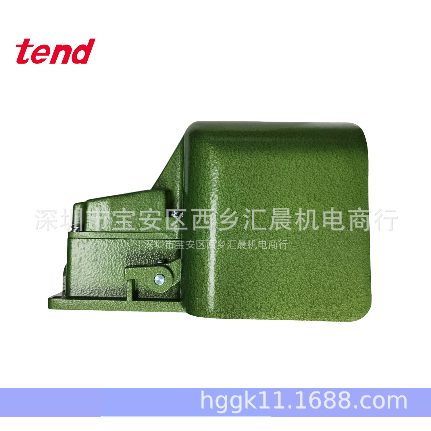 原装TEND台湾天得脚踏开关TFS-502全保护罩铝合金外壳 TFS-502R