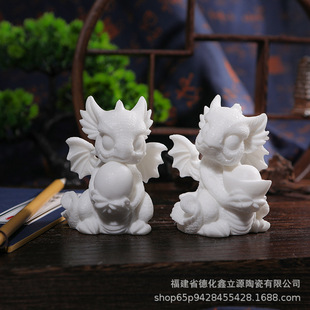 National fashion Hanbai Jade dinosaur elf cartoon decoration flower bonsai landscape fish tank tea pet living room home decoration