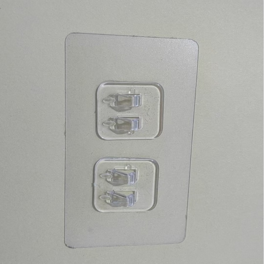 Pasta sin costura hebilla fabricante garra sin costura hebilla accesorios estante de acero inoxidable parche gancho cepillado hebilla transparente