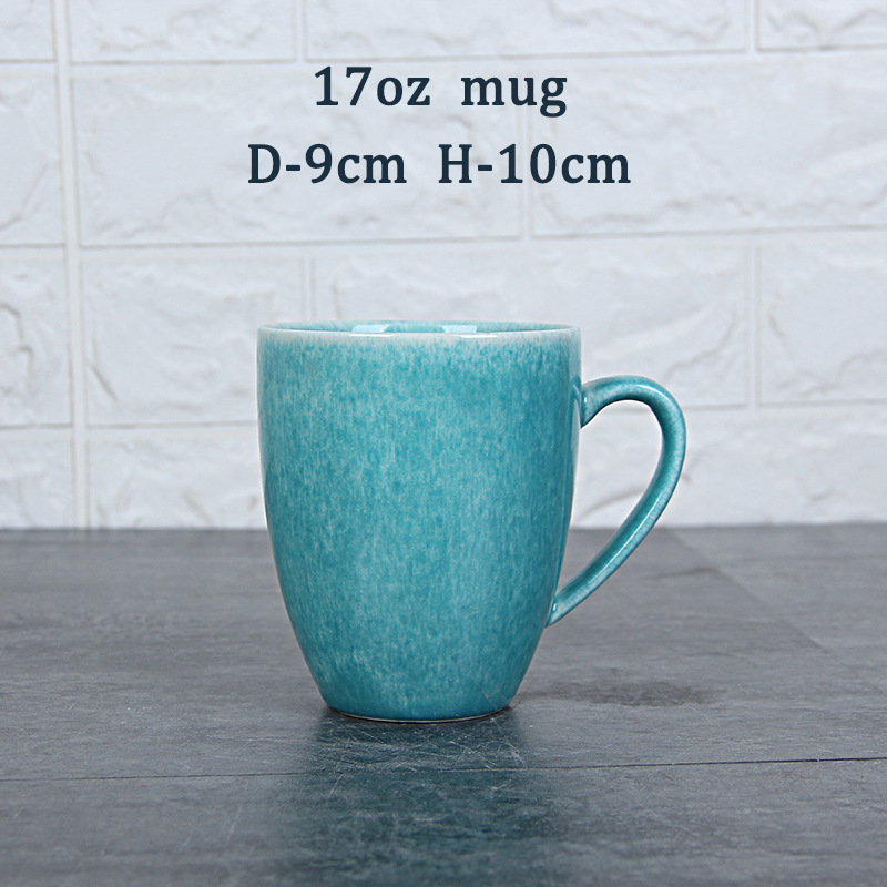 Platos de cerámica de alta temperatura platos vajilla traje de cerámica dedicada transfronteriza