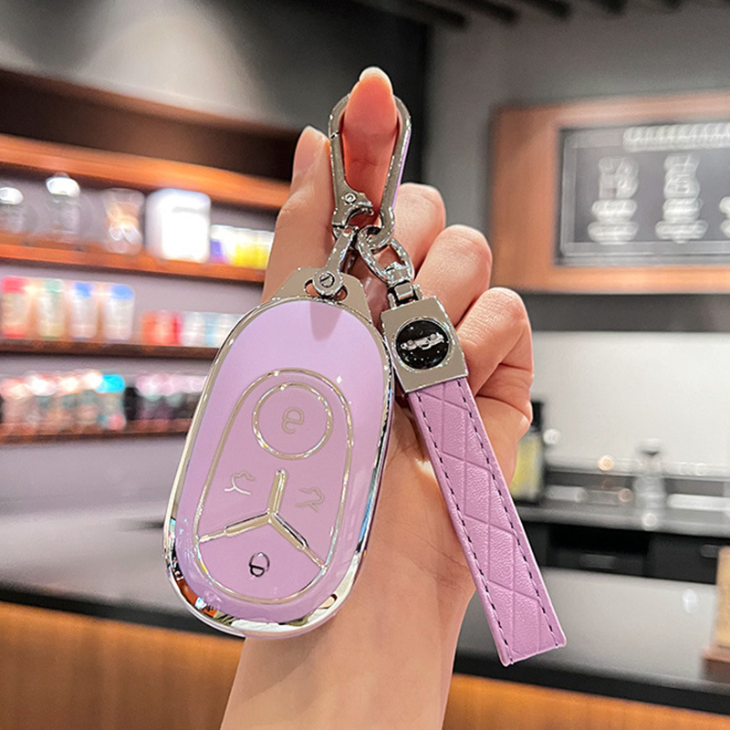 스타 위시 [실버 엣지 퍼플] 싱글 쉘 + 카라비너