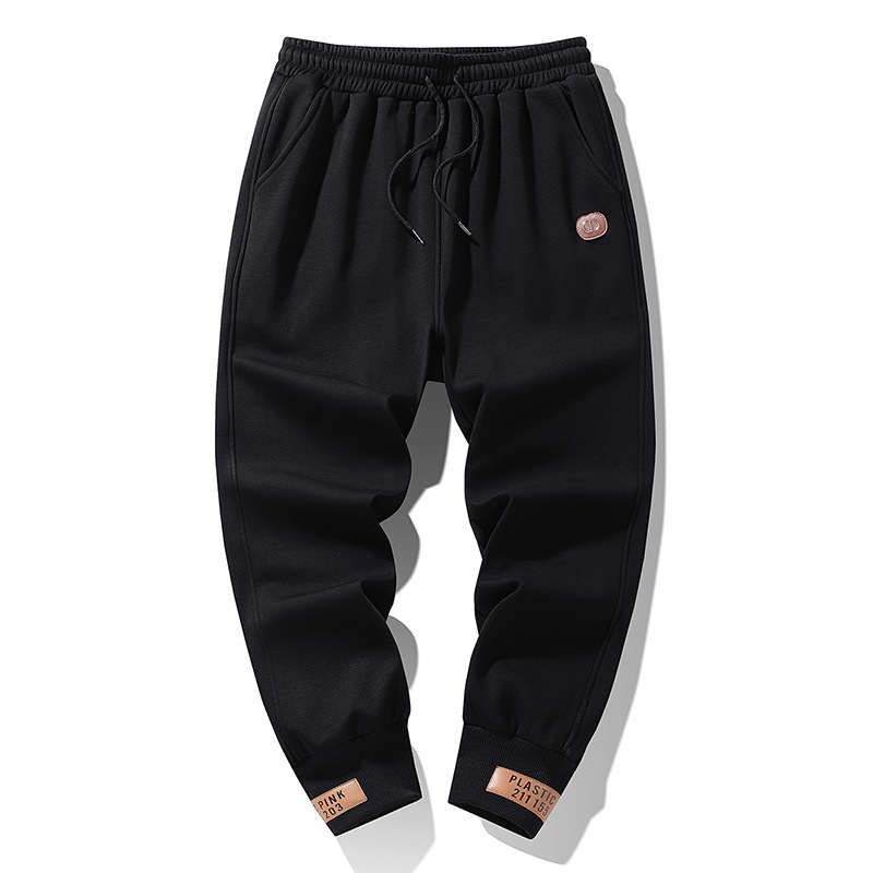 2024 pantalones de guardia con cordón para hombres simples y versátiles de moda, pantalones casuales de verano de moda para niños, nuevos pantalones casuales