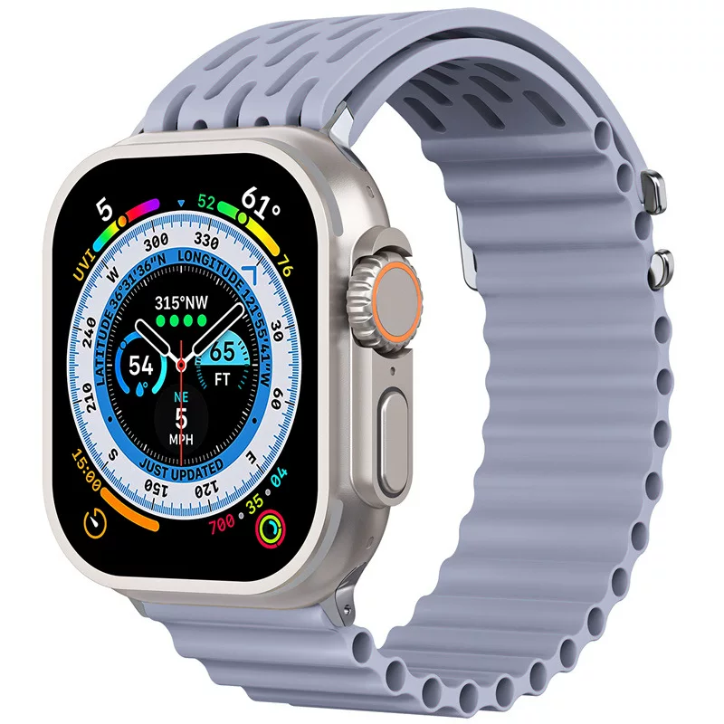 Применимо к эластичной ленте Apple Watch 30 градусов высокого натяжения гелевая лента Apple Watch с iWatch8975S10