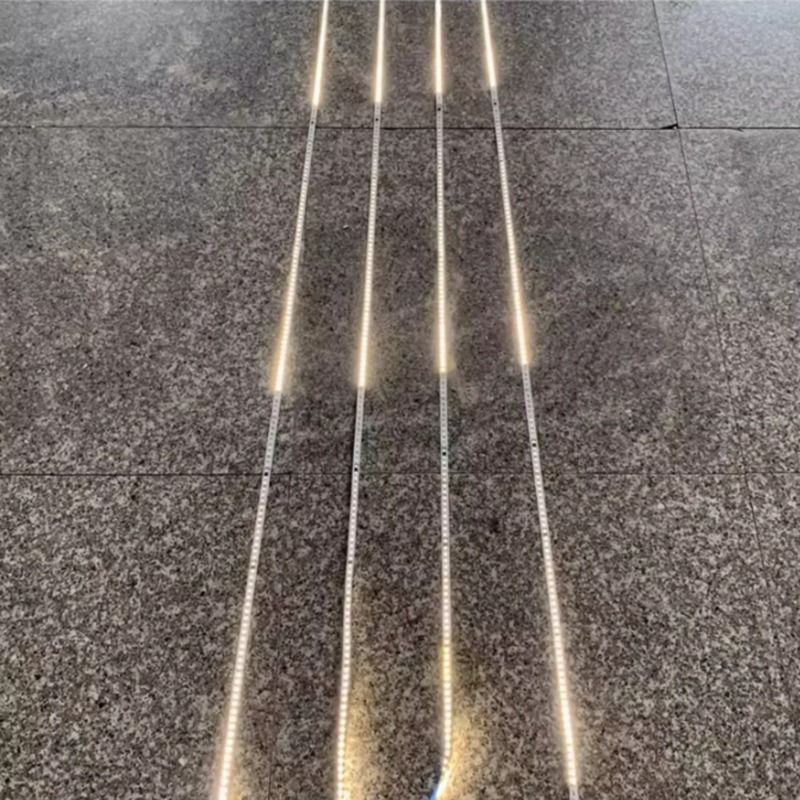 LED illuminated, flowing water light following, 24V low voltage, outdoor waterproof wedding atmosphere light
