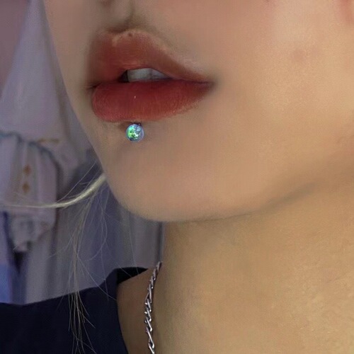 Lip nail replacement nail dimple nail ear bone nail ear nail acrylic body piercing jewelry piercing manufacturer wholesale