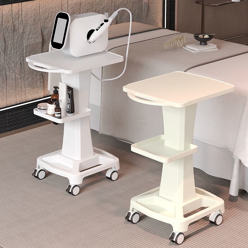 デスクトップ美容機器、美容室専用トロリー、小さなバブルベーススタンド、モバイルツールカート収納ラック|undefined