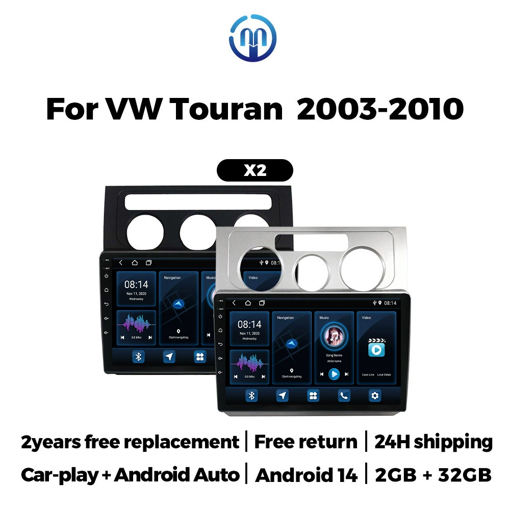 Подходит для Volkswagen Touareg 03-10 навигация автомобиля Android GPS MP5 плеер CarPlay