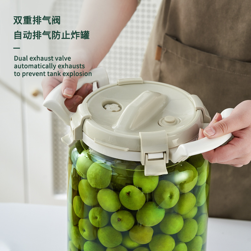 Botella de vino de remojo, recipiente de vidrio, frutas, vinos de frutas, jarras de vinos, botellas de vidrio para uso doméstico