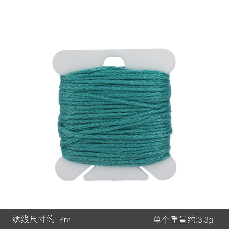 8m十字刺繍糸多色DIY手作り刺繍糸刺繍糸ミシン糸|undefined