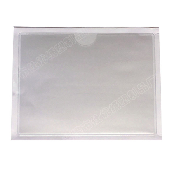 Processing of self-adhesive label bags