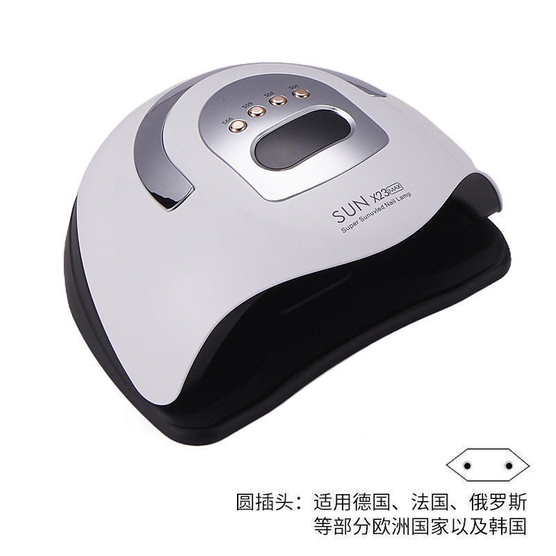 Enchufe de fondo negro y luz roja - regulación Europea (para alemania, francia, rusia, Corea del Sur y otros países)