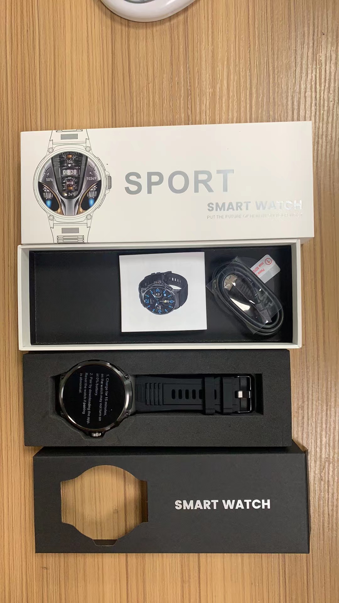 V69 Watch Bracelet Bluetooth Call Heart Rate Pressure Blood Oxygen Multi-Sport Reminder DaFit Smart Health Monitoring_voghion.com