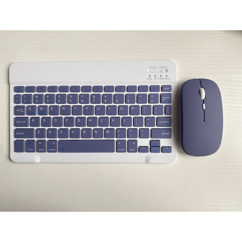 Bluetooth キーボード ipad10 タブレット電話ユニバーサルワイヤレスキーボードマウスセットミュート充電キーに適しています|undefined