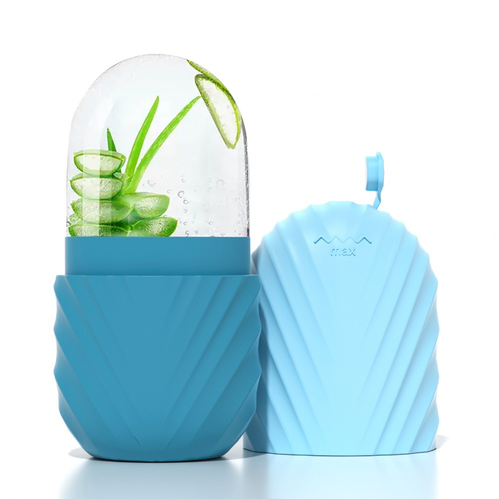 Silicone helado facial helado facial helado rodillo helado molde de masaje de belleza helado de silicona helado húmedo helado en stock