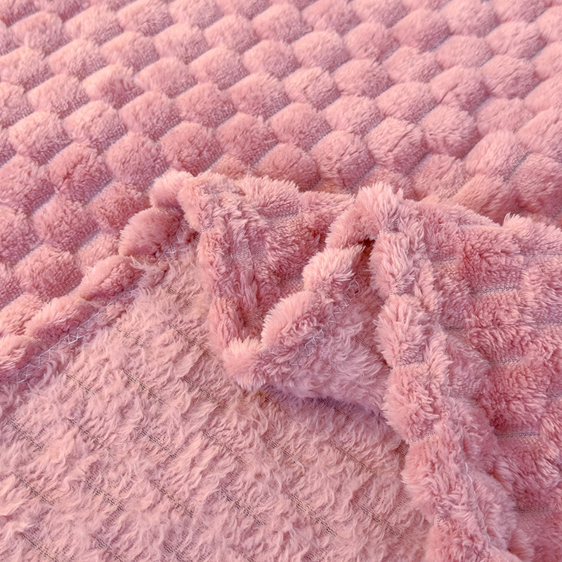 2025 nueva manta dorada de lana de seda manta de siesta manta de cuatro estaciones manta de sofá de color sólido universal manta de lana de coral nórdica