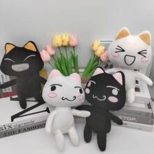 现货跨境热品Toro Inoue plush多罗猫可爱表情毛绒玩具公仔
