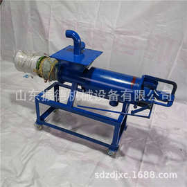 养猪场干湿分离机图片参考 家禽粪便脱粪机 供应斜筛式抽粪机