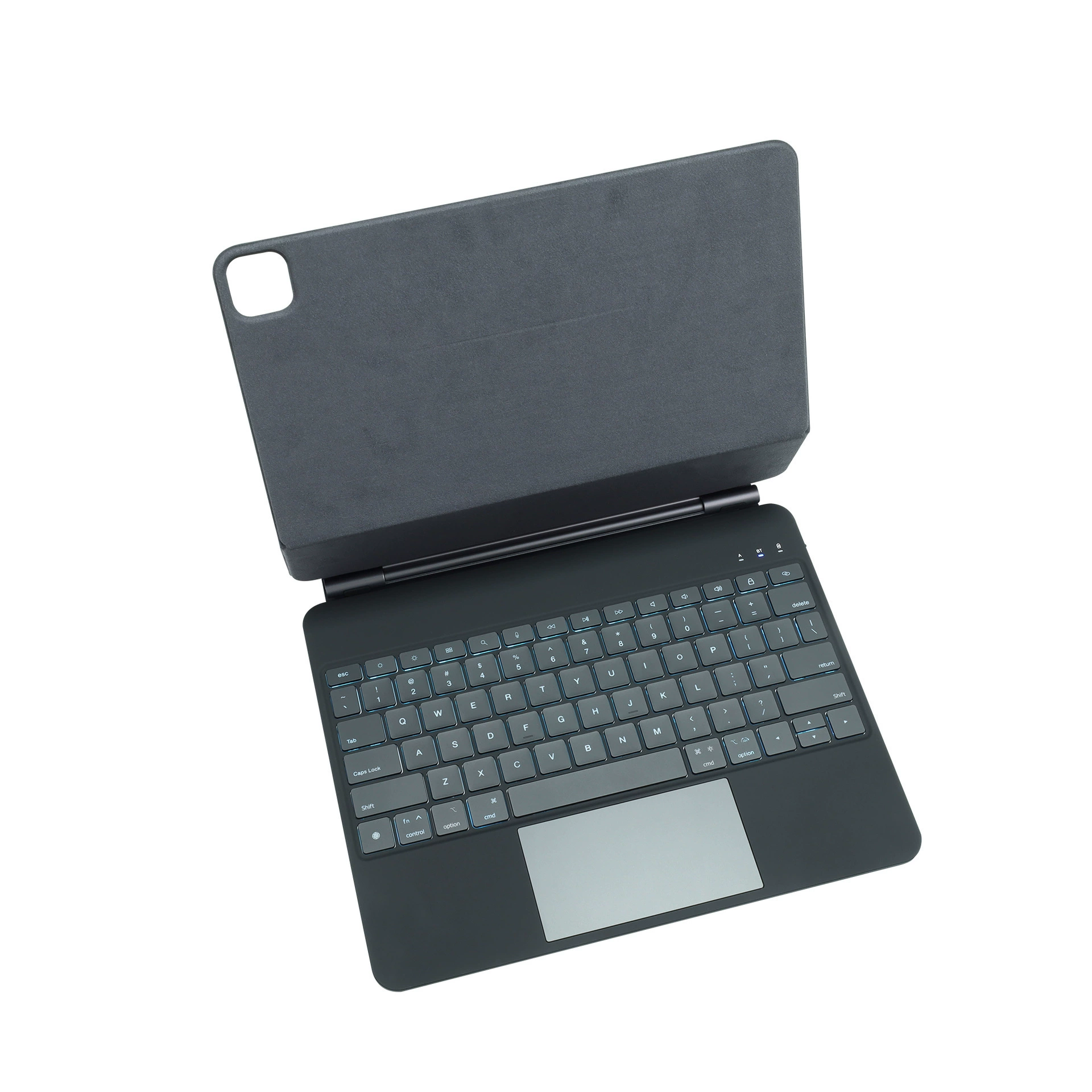 Защитный чехол с клавиатурой Miao Key для iPad 12.9", магнитный крепеж, подвесная сенсорная панель, Bluetooth-клавиатура