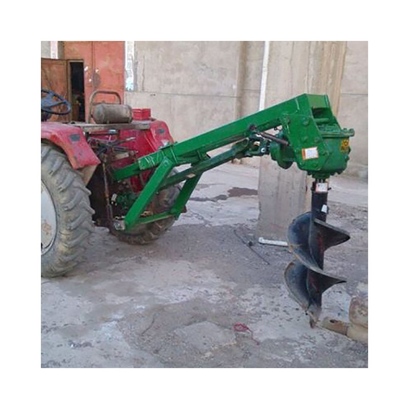 加厚型冻土层挖坑机 拖拉机植树钻孔机 新品拖拉机植树挖坑机