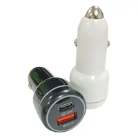 38W Высокая мощность USB-зарядная машина typec сверхбыстрая зарядка автомобиля PD автомобильное зарядное устройство QC3.0 зарядная головка