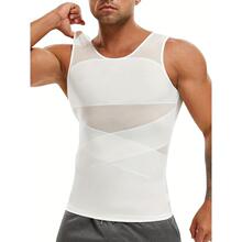 I 36590 Men's Mesh Slimming Vest ��ʿ�������� ŷ���羳