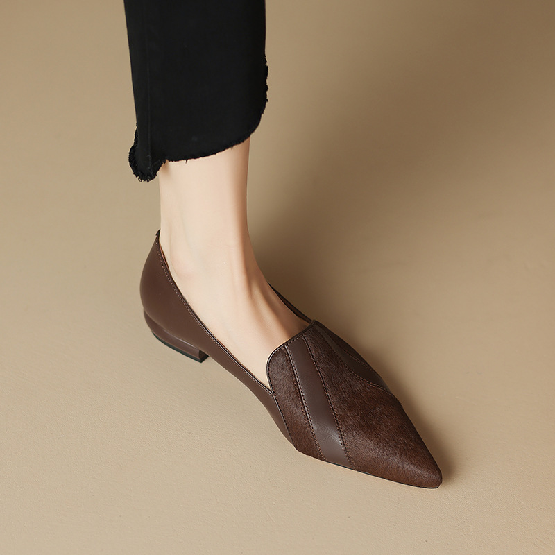 Autumn comfortable loafers flat