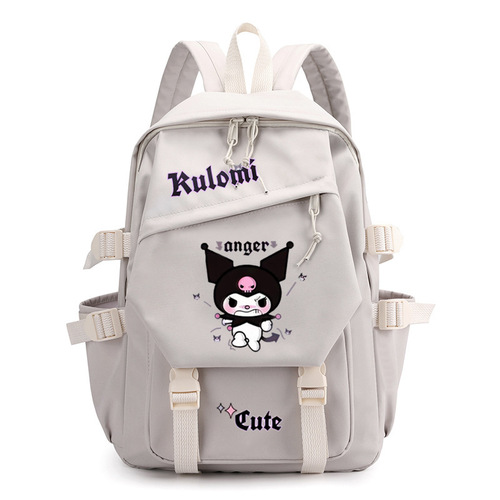 Sanrio Cartoon Animation Peripheral Teenage Student Schoolbag Large Capacity Backpack Education Tutorial Backpack
