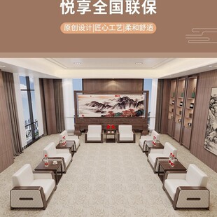办公室沙发商务贵宾接待室会议室布艺沙发高档会客区洽谈单人沙发-阿里巴巴