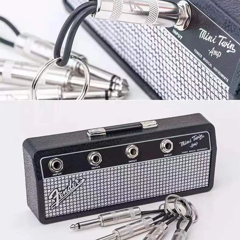 Cross-Border Delivery of Punch-Free Adhesive-Backed Marshall Keychain, Marsha Storage Box, Fender, and Jcm800 with Options for Dropshipping