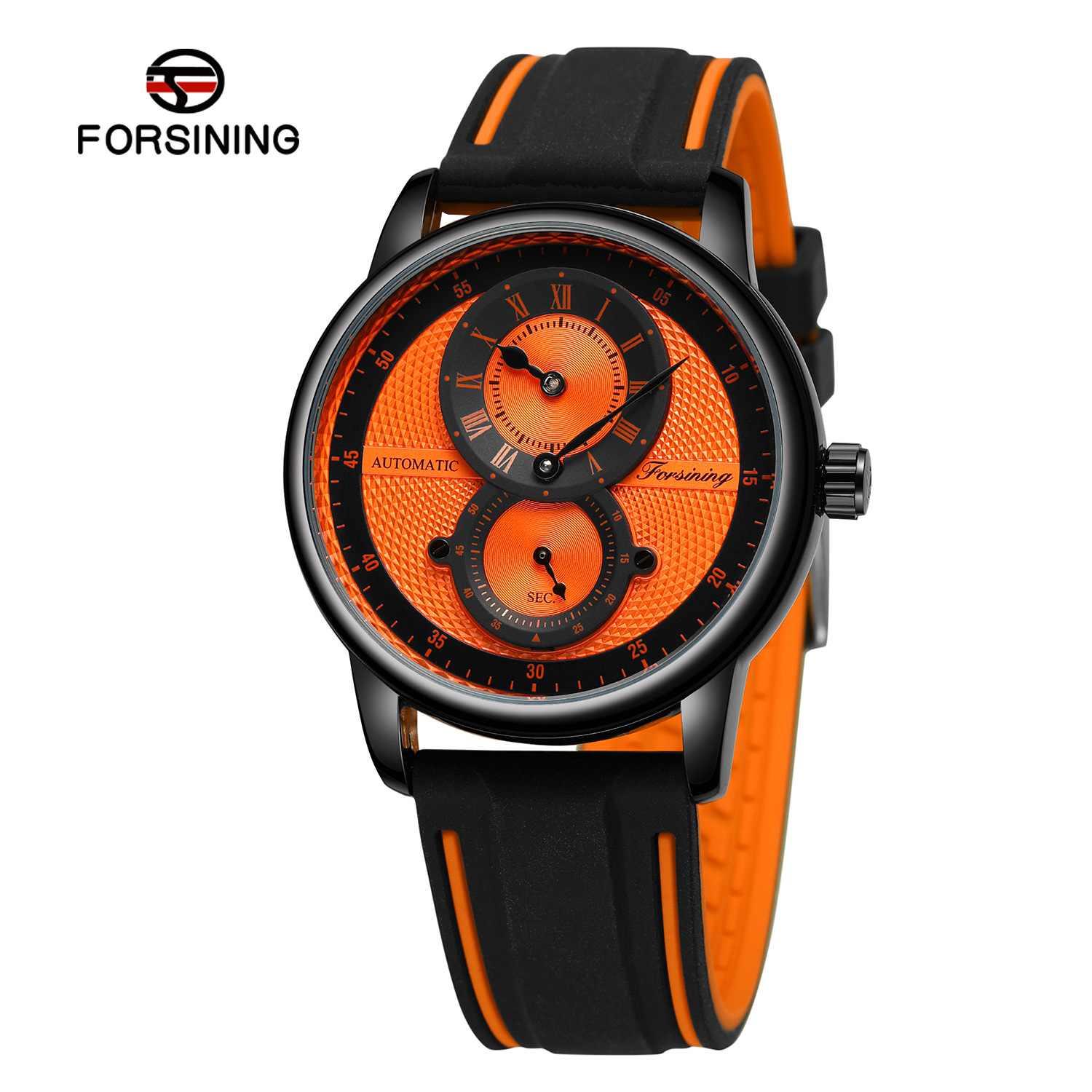 FORSINING Fucini Watch Round 8 Circle Automatic Mechanical Watch Men's and Women's Watch Wristwatch